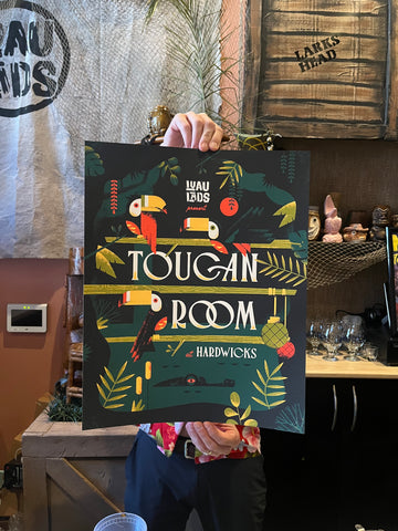 Toucan Room Screen Print Poster